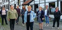Künstler*innen beim Tag der Kunst Altes Dorf Westerholt 2022